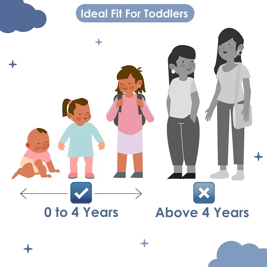 Divine Casa Floret 100% Cotton Single Kids Dohar 120 GSM Soft & Lightweight Throw Blanket Colour Blue Beige