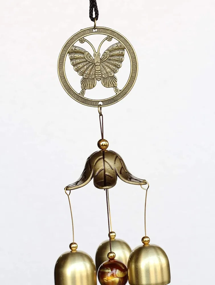 Lilone Gifts Butterfly Wind Chimes Bells- 18 Inch