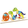 Wembley Wooden Jigsaw Puzzle for Kids Toy Dinosaur Life Cycle