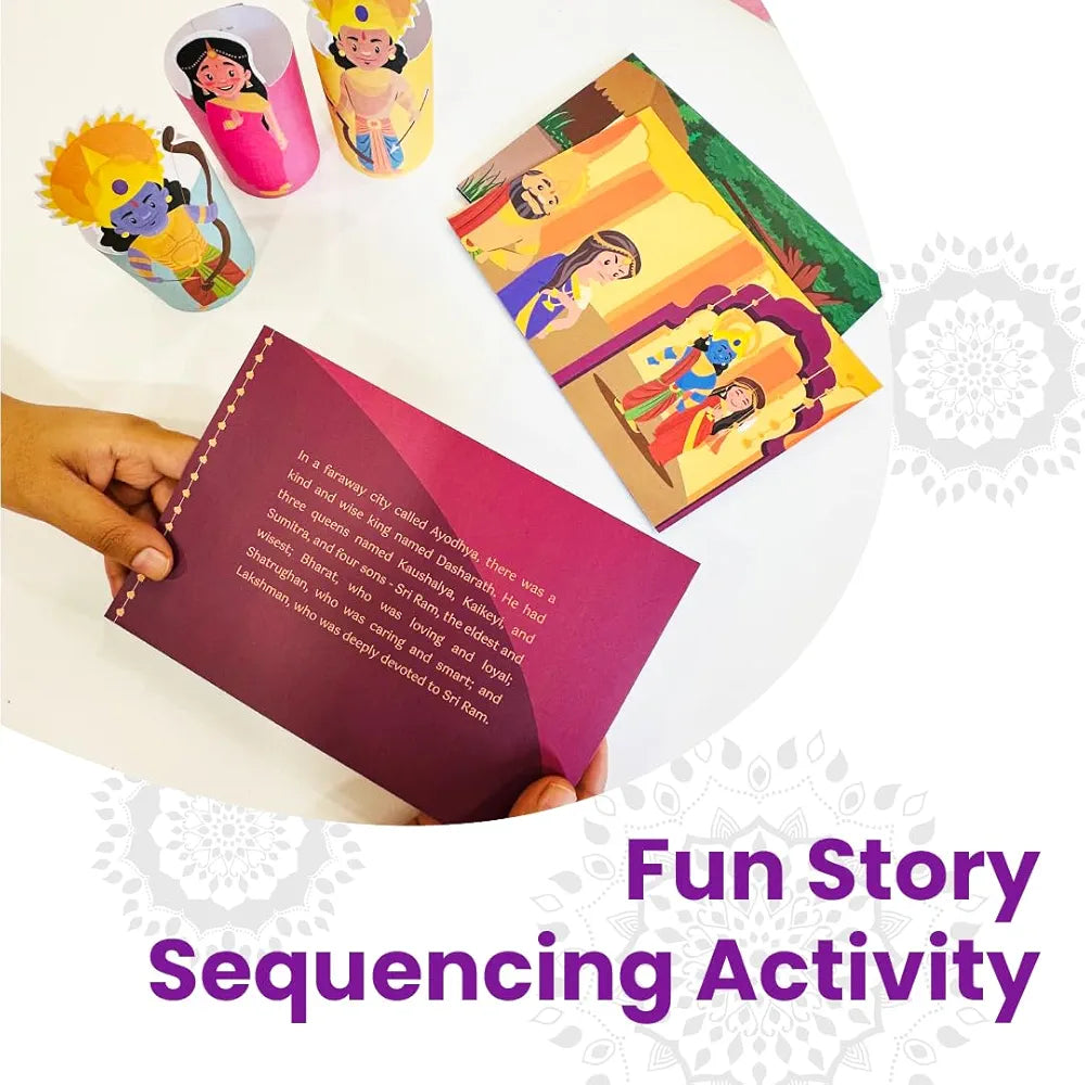 The Curious Bees - The Ramayana Tales | 4 Activities Included | Learn All About Ramayana with Fun Activities | Age Group : 4 Years+