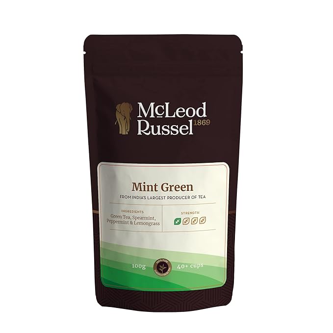 McLeod Russel 1869 Mint Green Tea - 100 gms