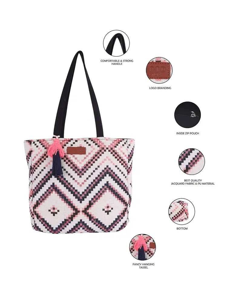 Astrid Handmade Macrame Flap Over Sling Bag For Girls And Women Colour Engaging Multi Coloured Diamond