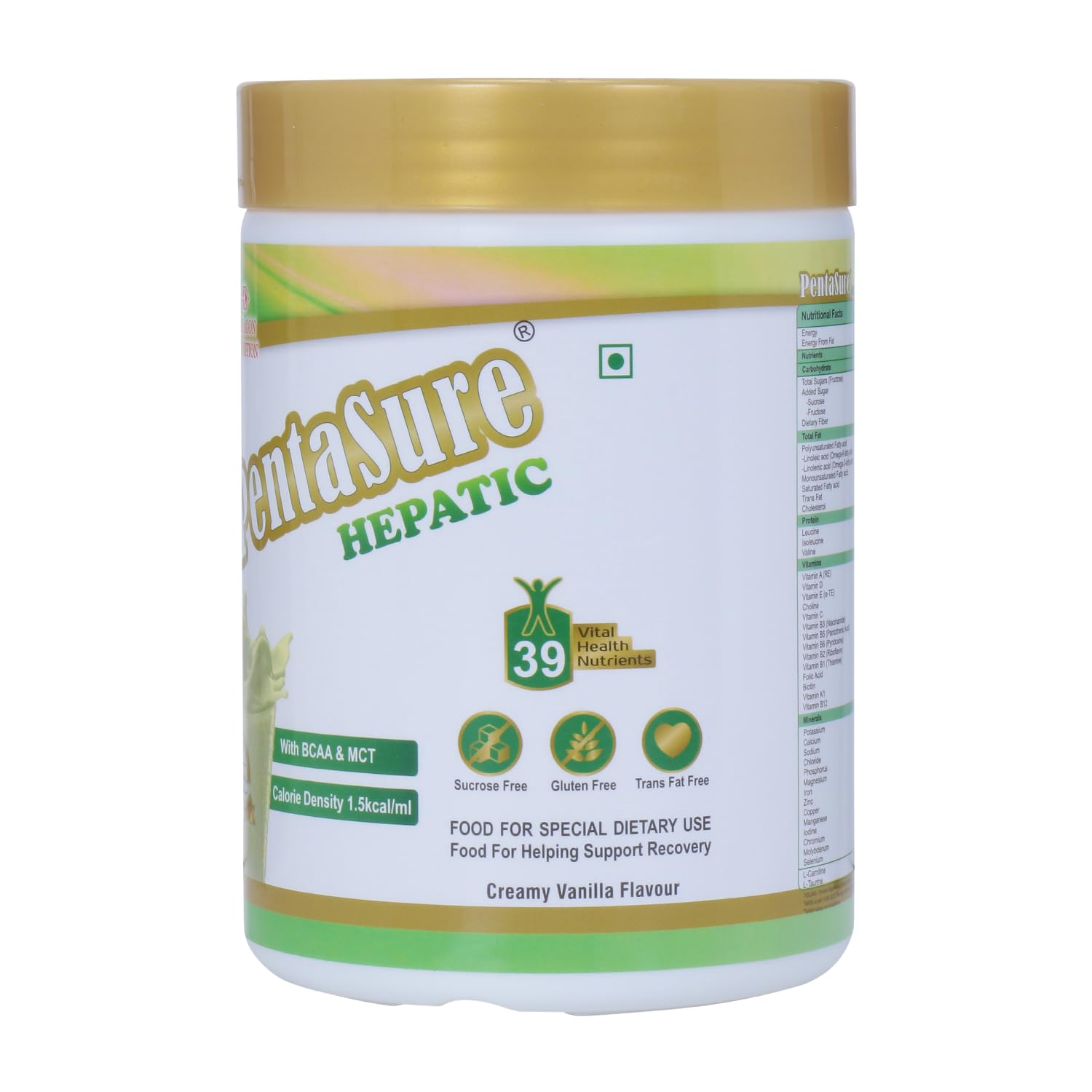 Pentasure Hepatic Liver Care Vanilla Flavour - 400 gms