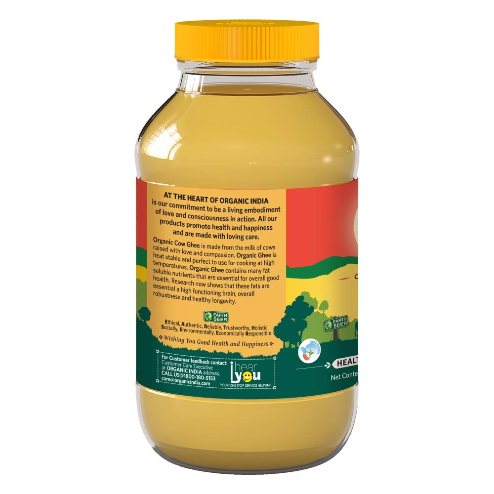 Organic India Organic Cow Ghee - 500 ml