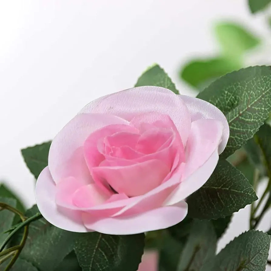 Artificial Flower Vine Garland Creeper 69 Small Rose  Garland for Decoration Pack of 2