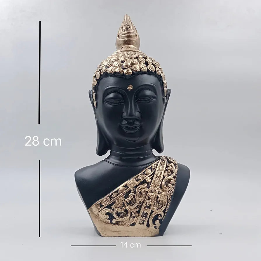 Jaipur Ace Buddha Statue Decorative Showpiece Items Half Buddha