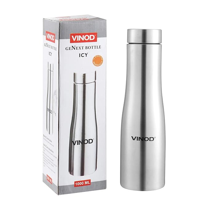 Vinod ICY Stainless Steel Water Bottle - 1000 ml
