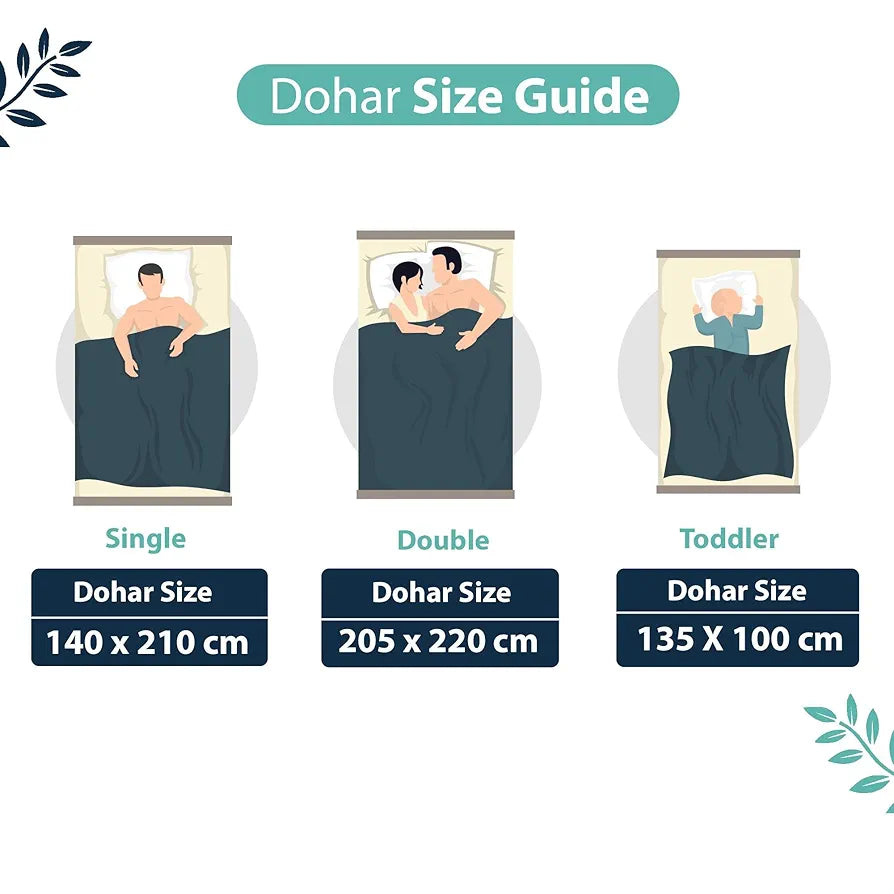 Divine Casa 120 GSM Microfiber Single Kids Dohar Soft & Lightweight Throw Blanket Floral Pattern Colour Bristol Blue