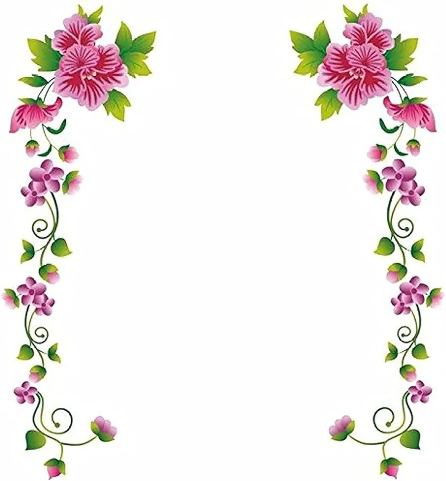 Decals Design Flower Vines Wall Sticker