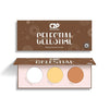C2P Pro Celestial 3 in 1 Face Compact Powder Palette - 12 gms