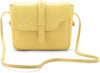 Leather Sling Cross-Body Bag For Girls And Women's | Yellow