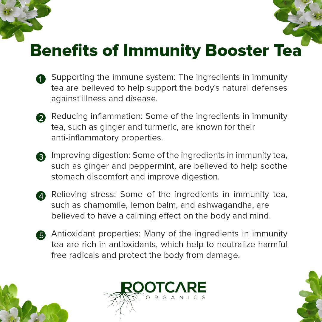 Rootcare Organics Premium Immunity Booster Tea - 100 gms