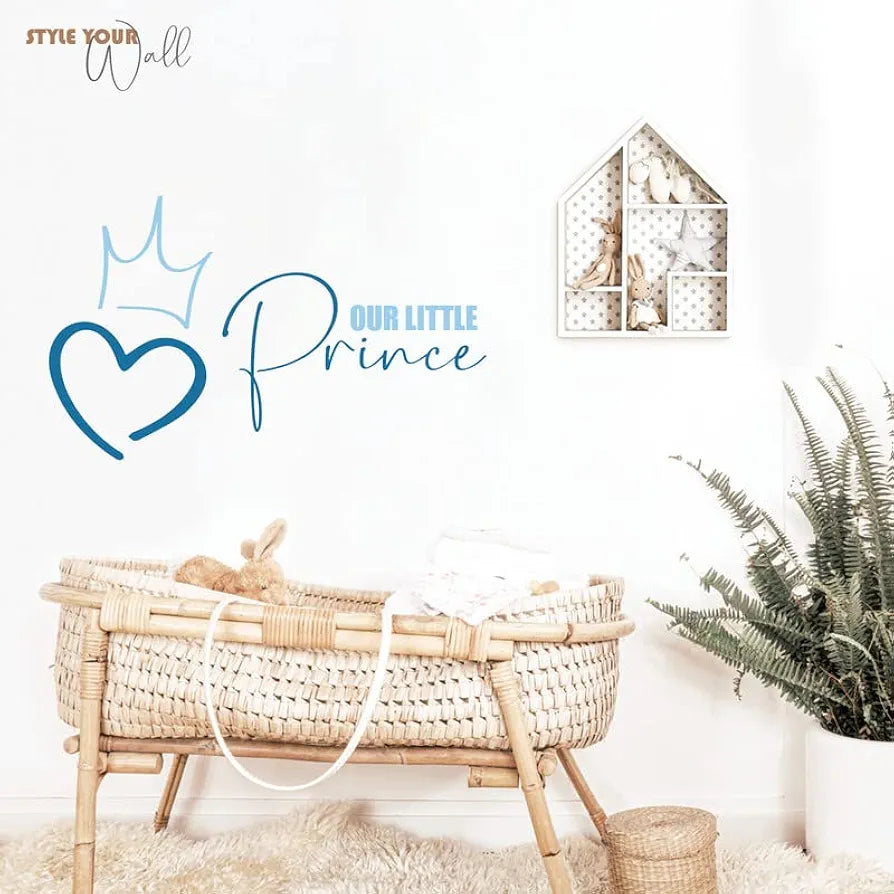 Kotart Our Little Prince HD Printed Vinyl Wall Stickers/Decals