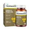 TrueBasics Omega 3 Fish Oil Capsules for Women & Men - 60 tabs