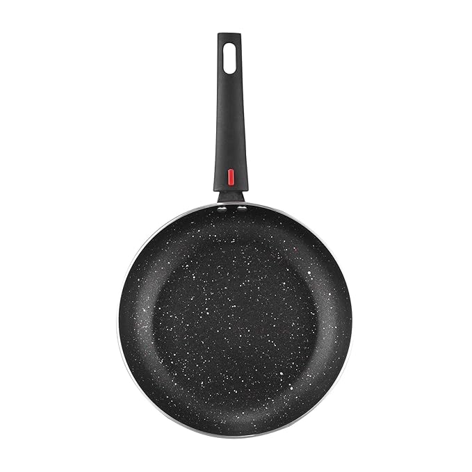 Vinod Popular Non Stick Frypan 24cm With Sturdy Riveted and Bakelite Handle Non Toxic
