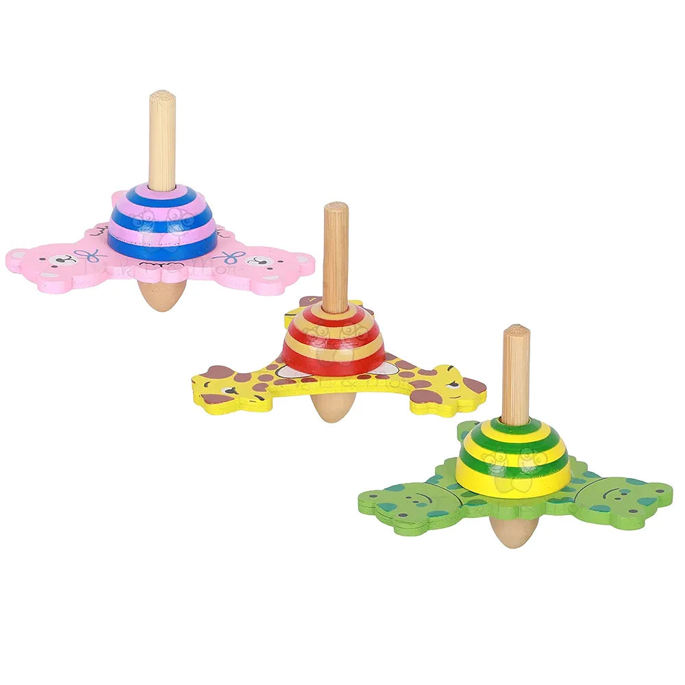 Trinkets & More® Spinning Tops for Kids Toddlers 3+ 