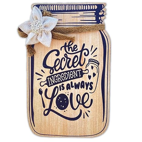 Sehaz Artworks Wooden Kitchen Wall Hangings Home Decoration Items For Home Decoration - Jar-0007