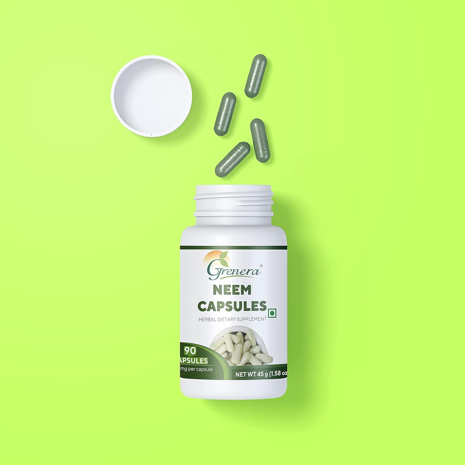 Grenera Neem Capsules- 90 Capsules