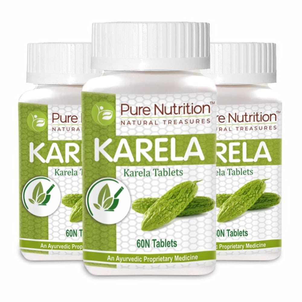 Pure Nutrition Naturals Ayurvedic Karela Extract - 60 tabs