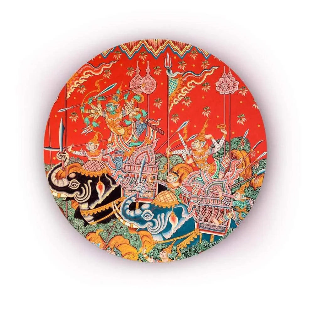 The Artment your Artistic Apartment Caught in Action Canvas