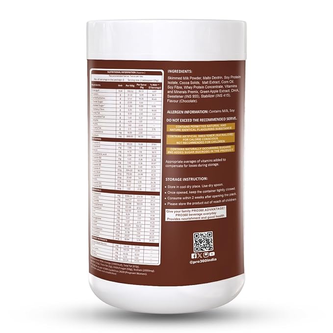 Pro360 Mom-pro Nutritional Supplement for Pregnant & Lactating Women Swiss Chocolate Flavor - 200 gms