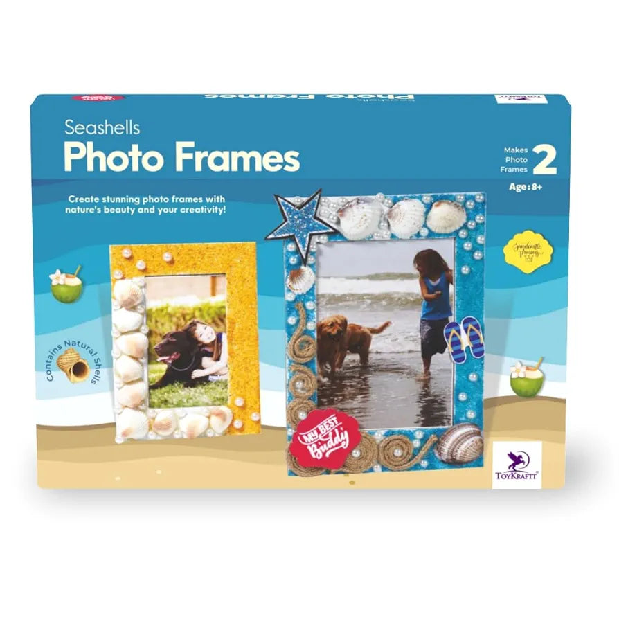 TOYKRAFTT Art N Craft Kit for Kids, Creative & DIY Toys, Kids Activity for Age of 8+ Year - Photoframes