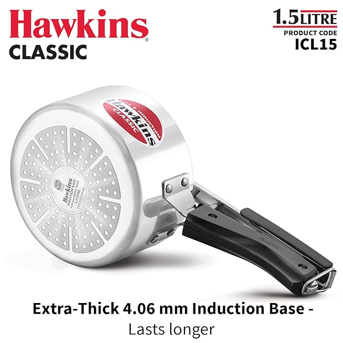 Hawkins 2 Litre Classic Pressure Cooker Tall Design Induction Inner Lid Cooker