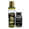 Le-vanza Food & Herbals Ayurvedic Hair Growth Oil + Hair Strengh Growth Combo