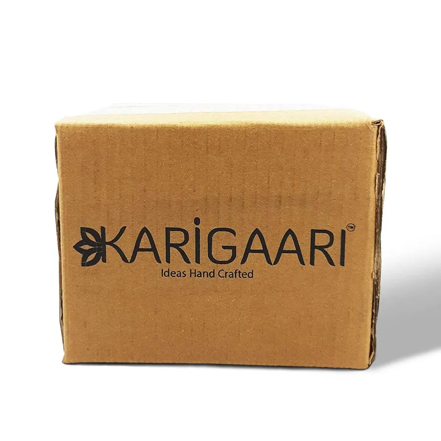 Karigaari India Handcrafted Polyresin Eco Friendly Lord Ganesha Ganpati Idol Figurine