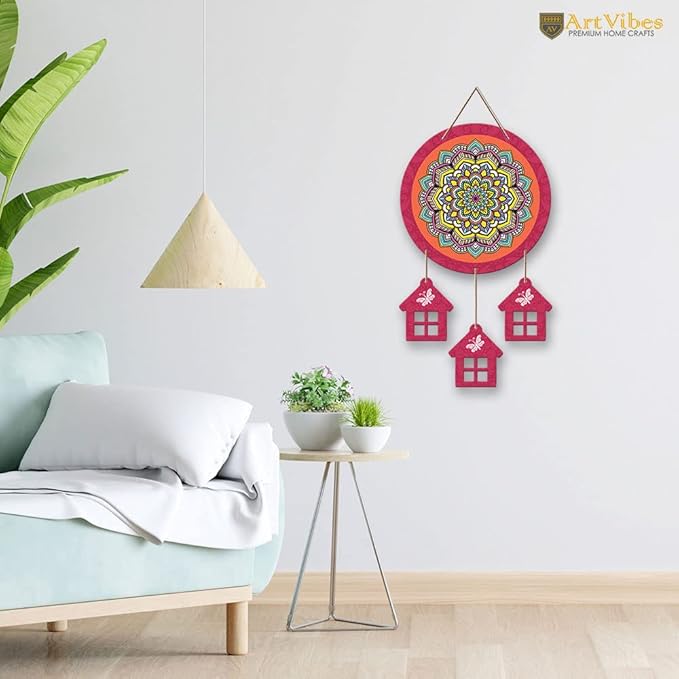 Artvibes Designer Wooden Wall Hanging Decoration Items for Home