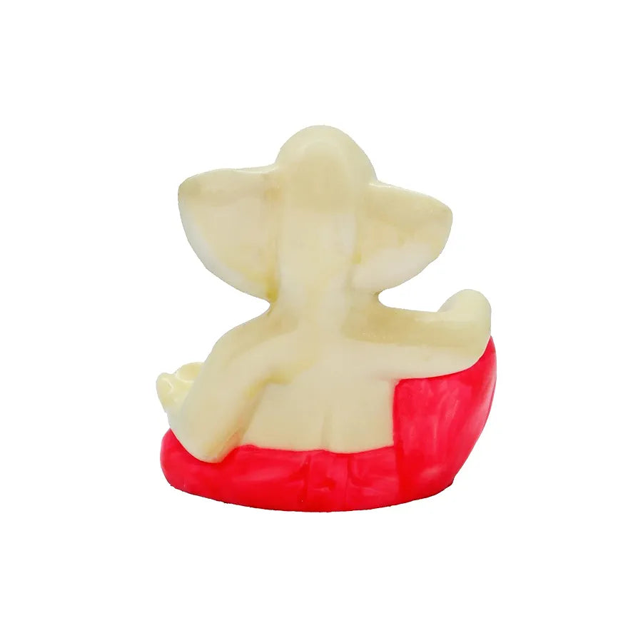 Jaipur Ace Ganesh Murti Ganesha Hand Crafted Best Car Dashboard Sund Ganesha Red