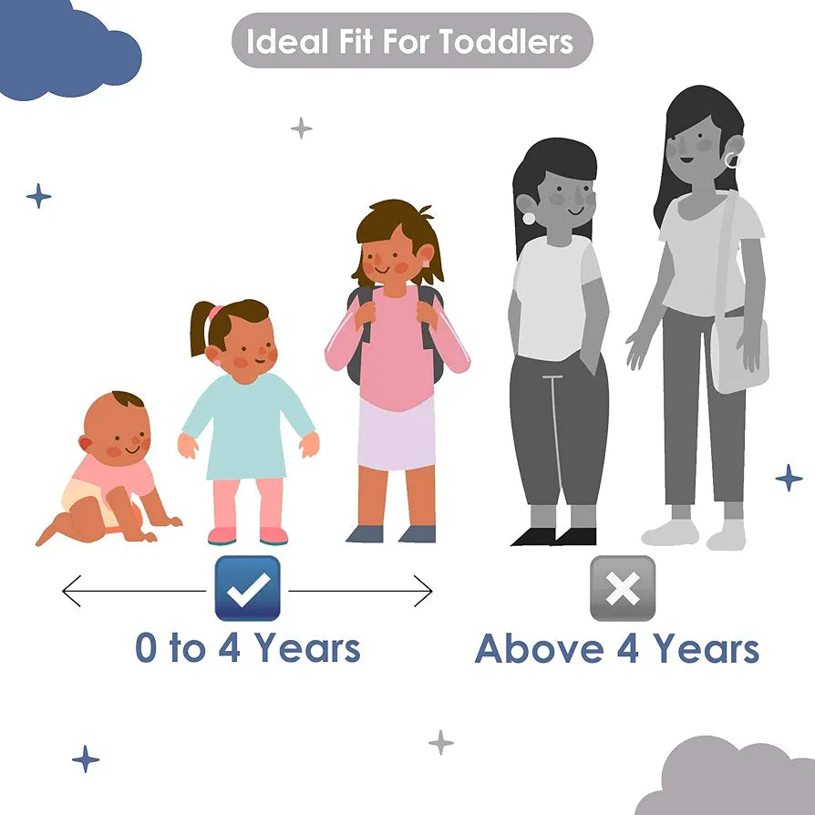 Divine Casa Floret 100% Cotton Single Kids Dohar 120 GSM Soft & Lightweight Throw Blanket Colour Grey Blue