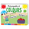 Majestic Book Club Picturepedia of Colours Board Book for Kids Age 2+