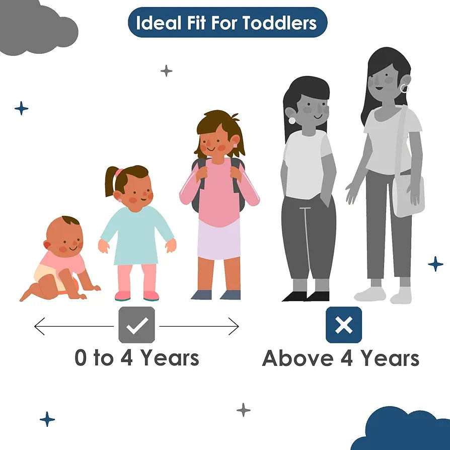 Divine Casa 120 GSM Microfiber Reversible Kids Single Bed Comforter Ultra-Soft Toddler Blanket Colour Blue Depth