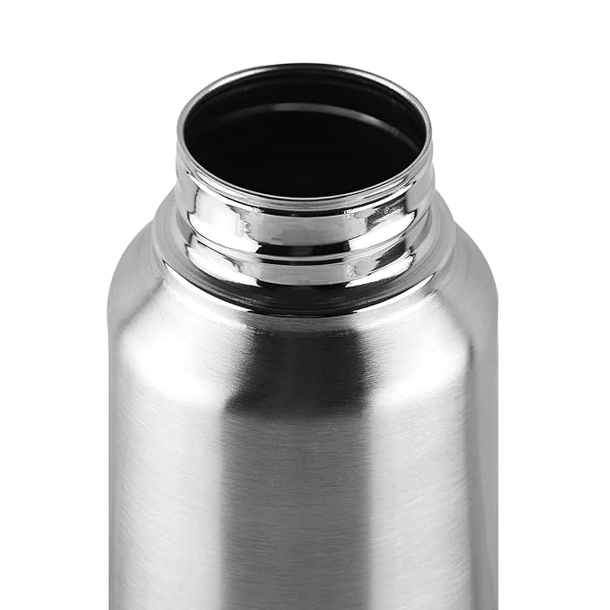 Vinod Frost Fridge Water Bottle with Fabricated 18/8 Stainless Steel Coating Inside and Outside | 1000 ml | Pack of 3