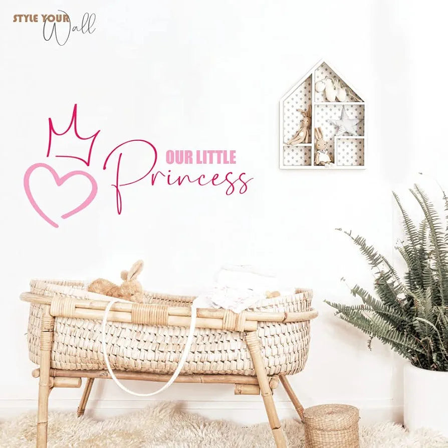 Kotart Our Little Princess Vinyl Wall Stickers/Decals
