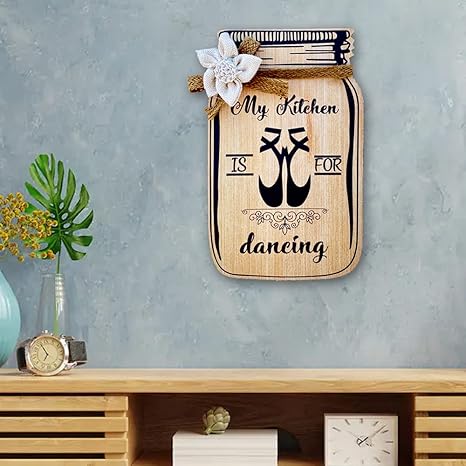 Sehaz Artworks Wooden Jar Wall Hangings Home Décor Items Home Decoration Items - Jar-0001