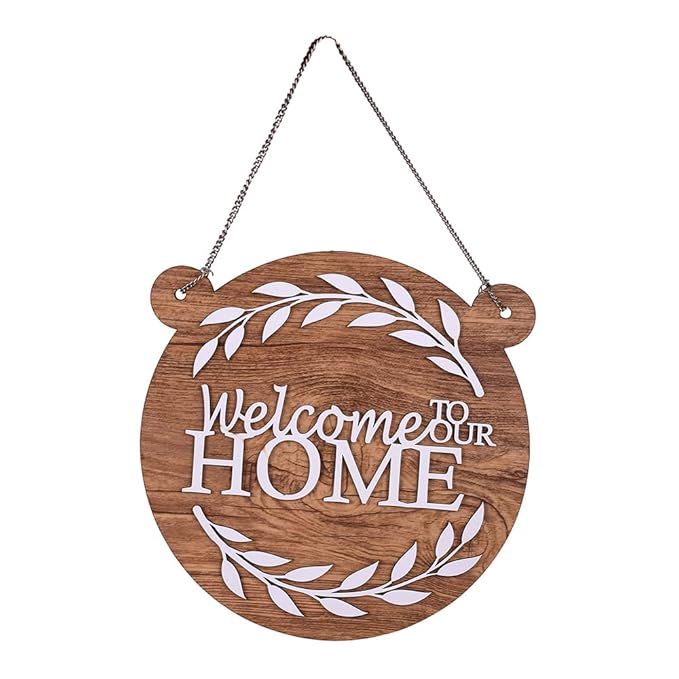 Sehaz Artworks Wooden Wall Hangings Home Décor Items Home Decoration Items WEL-Home-WHT