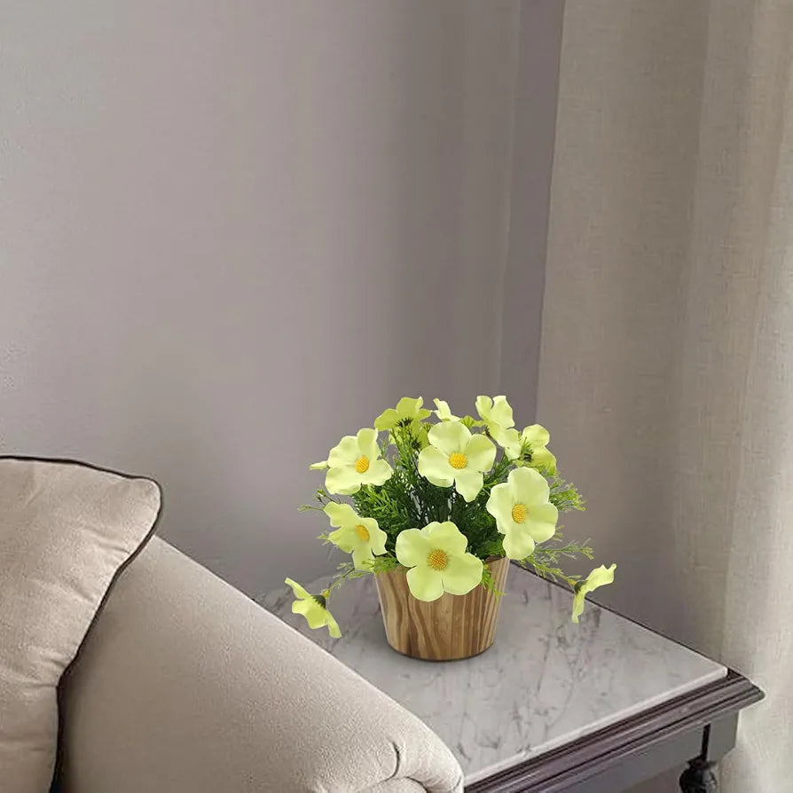 Artificial Flower in Grass with Pot Artificial Flora -8420