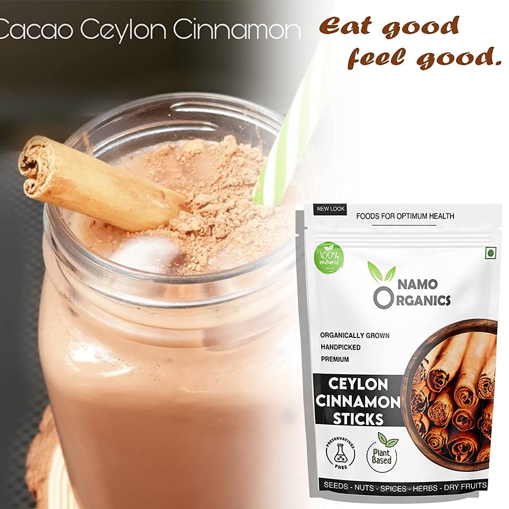 Namo Organics Ceylon Cinnamon Sticks