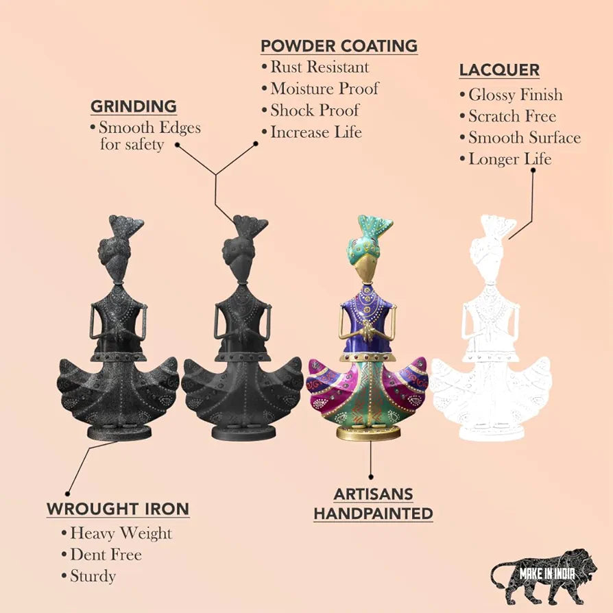 Ekhasa Nostrae Metal Show Pieces Rajasthani Musicians 5