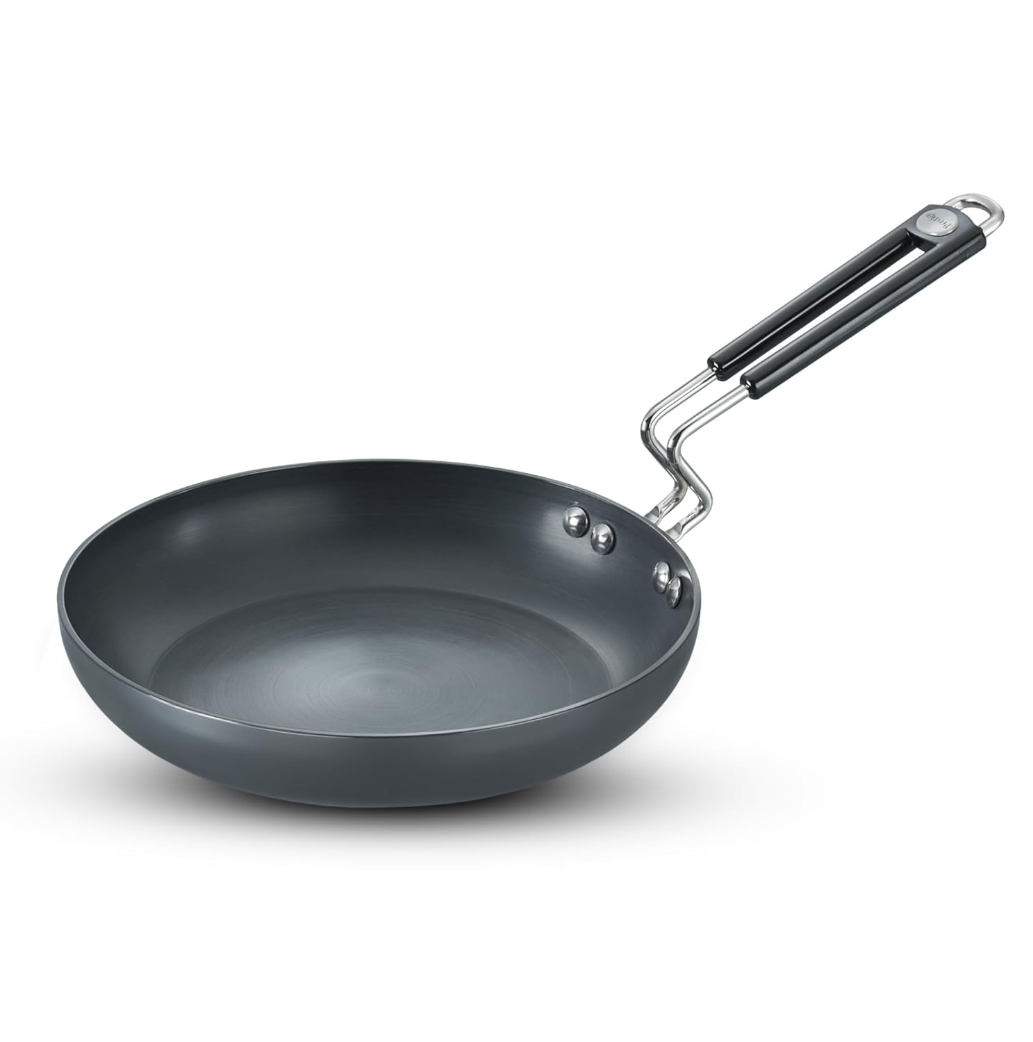 Prestige Aluminium Hard Anodised Fry Pan 20cm (Black)
