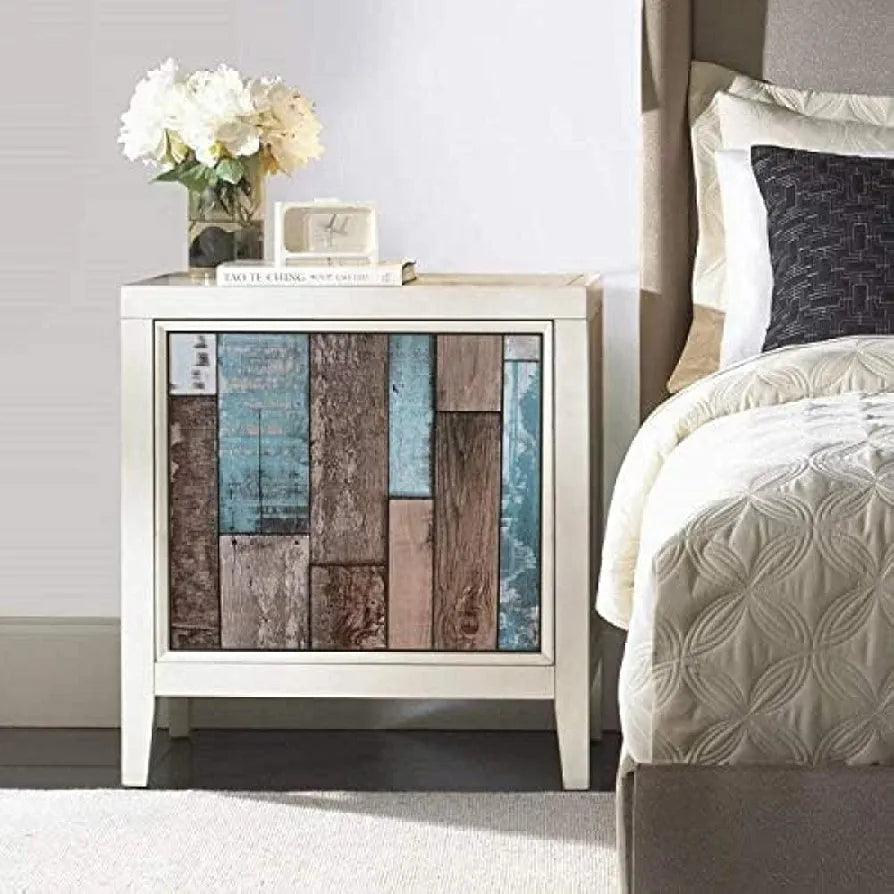 Jaamso Royals Vinyl Vintage Distressed Removable Peel and Stick - Self Adhesive Wallpaper 1000 x 45 CM