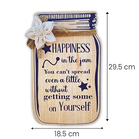 Sehaz Artworks Wooden Jar Wall Hangings Home Decor Items Home Decoration Items - Jar-0008