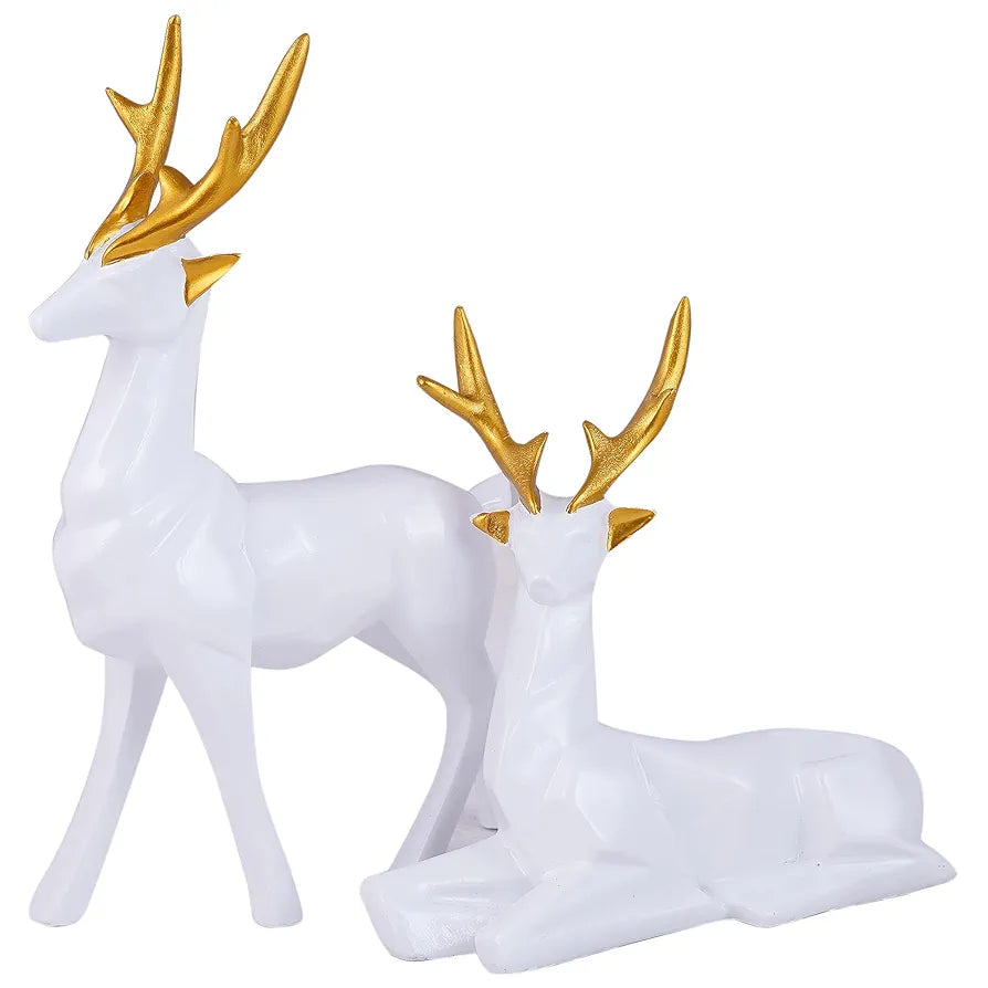 Zart Deer Home Decor showpiece