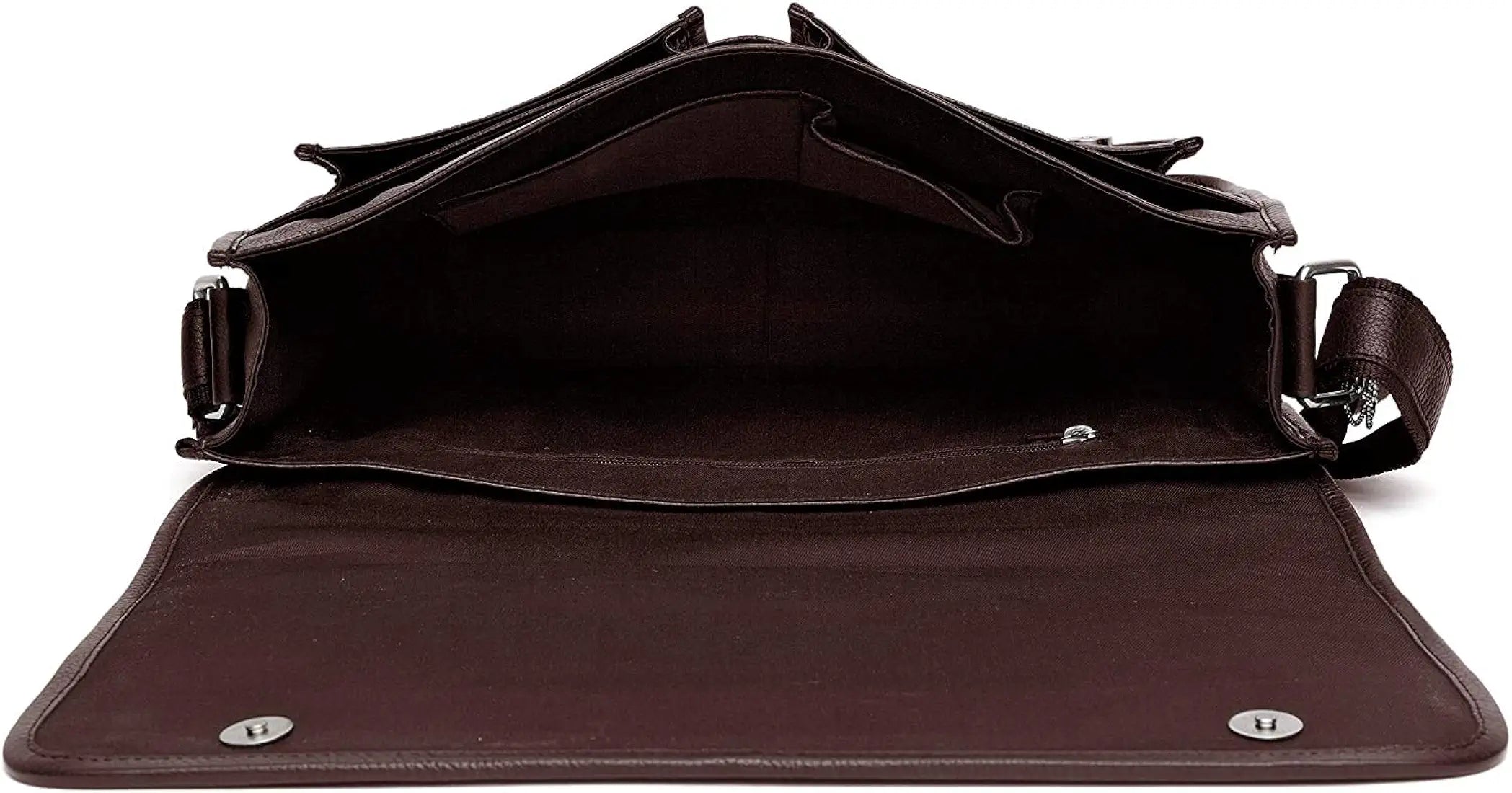 WildHorn Urban Edge100% Leather Laptop Messenger Brown Men's Bag 