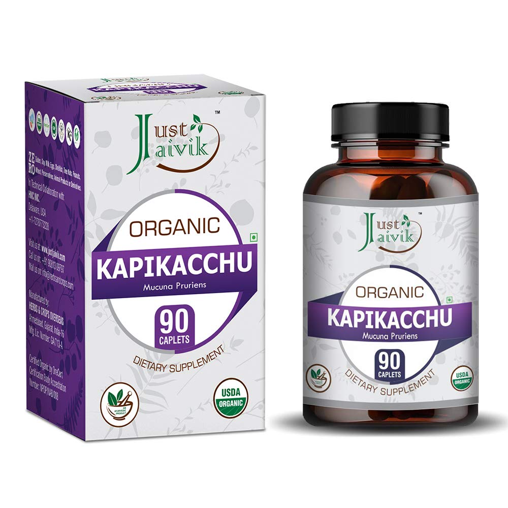 Just Jaivik Organic Kapikacchu - 90 tabs