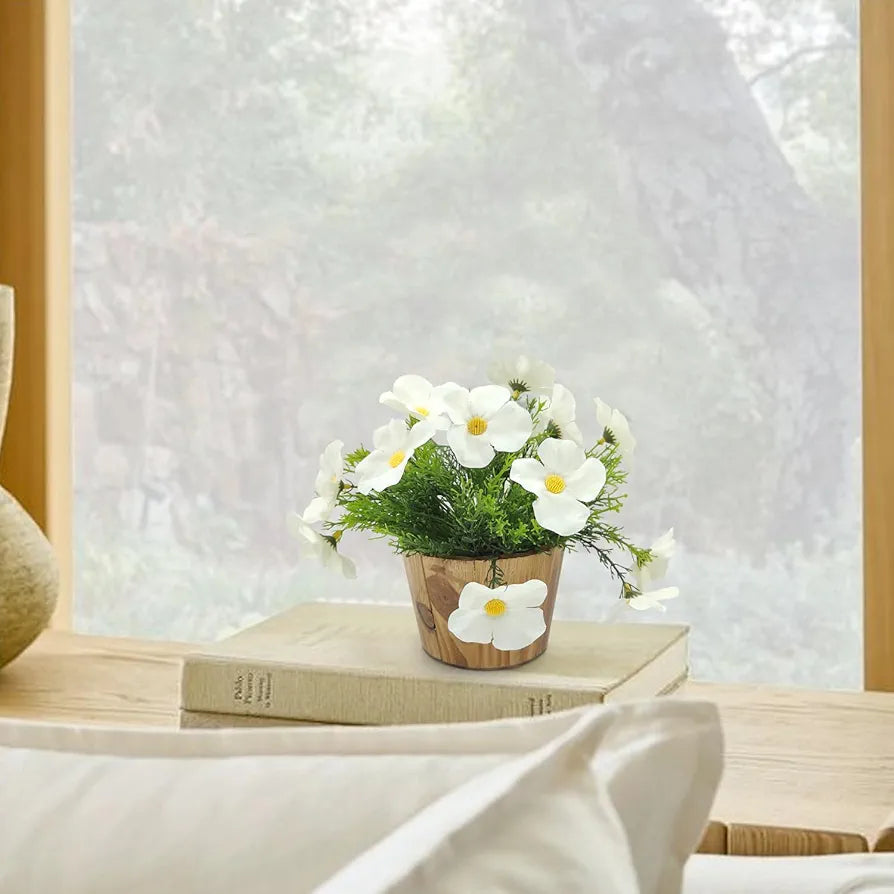 Artificial Flower in Grass with Pot Artificial Flora -8421