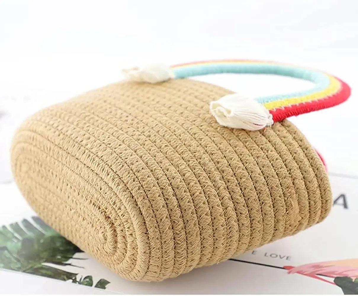 Attractive Hand Bag large Tote Bag Summer Bag Bamboo Tote Beach Bags for Women