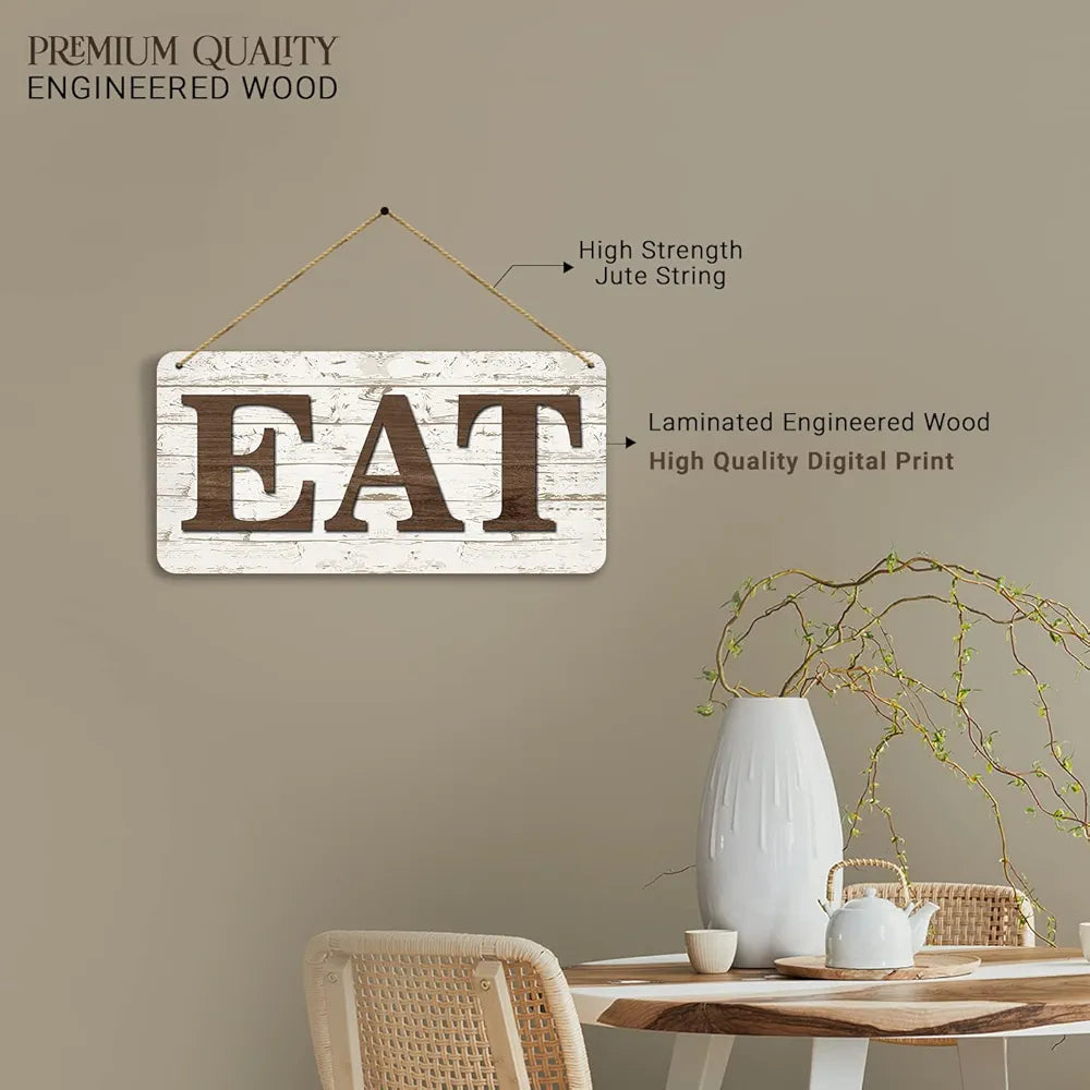 Kotart Kitchen Eat Wall Hangings For Cafe Restaurant Bar Lounge MDF